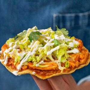 chicken-tostada