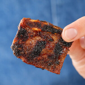 one piece of a korean short rib