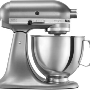 silver stand mixer
