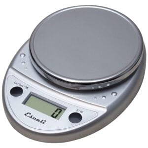 silver escali digital scale